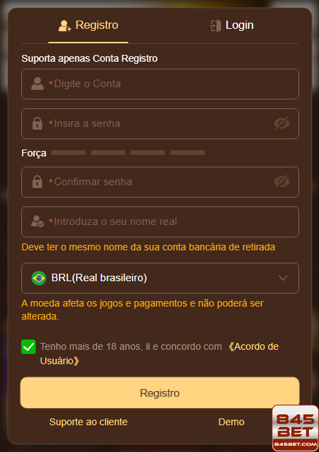 Agora é a Hora de Inscrever-se no 845bet.com e Ganhar