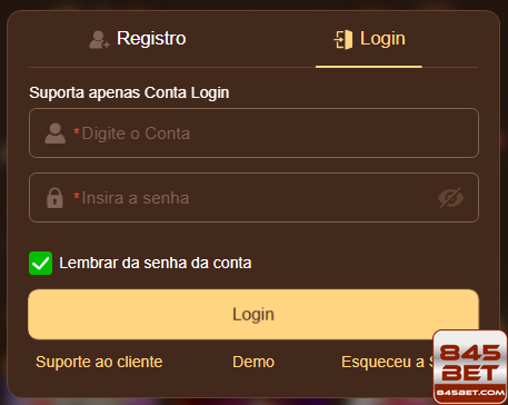 845bet.com - fazer login em confiável página de login